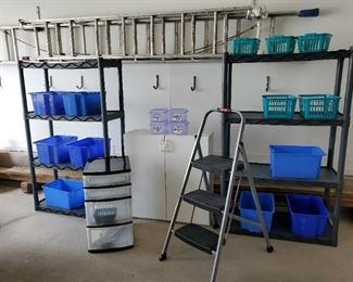 WERNER Ladders Garage Organization
