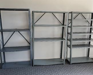 Metal Shelf Trio