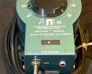 Staco Variac