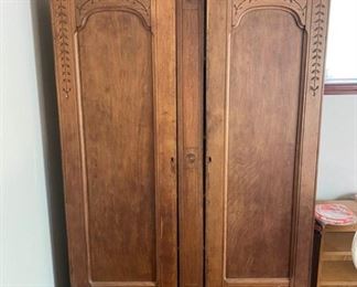 Large Wood Armoire