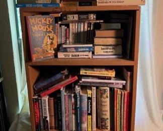 Old Books Shelf