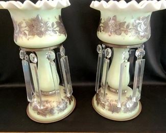 Antique converted lamp bases