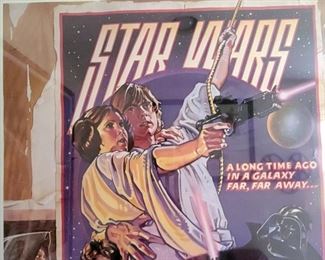 Vintage Star Wars poster
