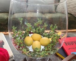 Centerpiece Bowl W/ Lemons