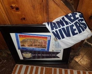 Yankees Framed Display