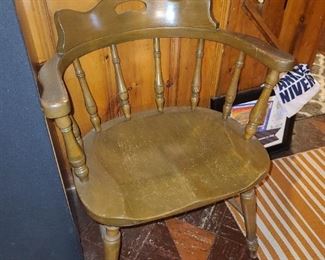 Captain's Wooden Chair