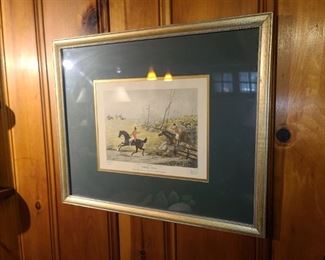 "Getting Away" Horse Artwork