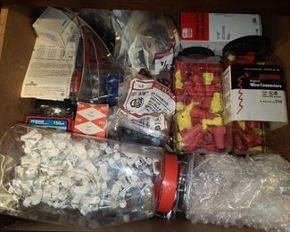Assorted Nuts, Screws, Bolts, Electrical Components, & More!