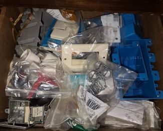 Assorted Nuts, Screws, Bolts, Electrical Components, & More!
