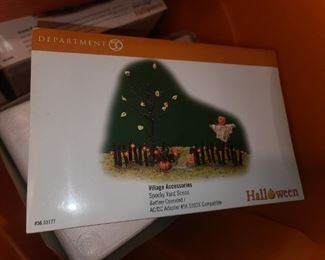 Dept.56 Halloween "Spooky Yard Scene"