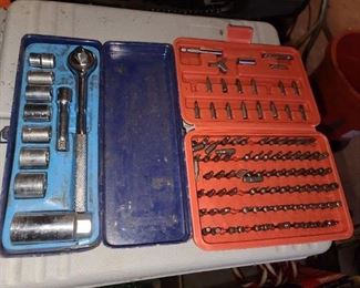 Socket Wrench Set & Drill Bits