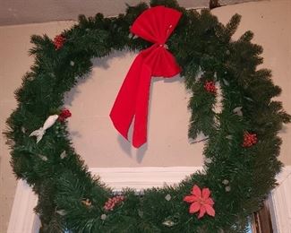 Oversized Christmas Wreath