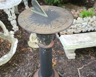 Cast Iron Sundial