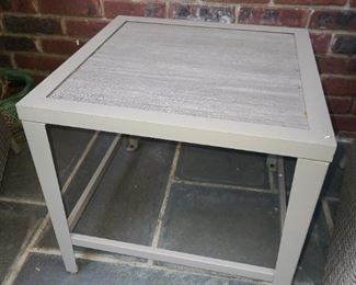 3 Piece Patio Set (2 Chairs, Table, & Seat Cushions)