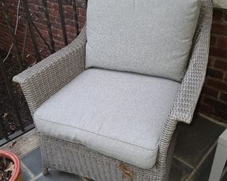 3 Piece Patio Set (2 Chairs, Table, & Seat Cushions)