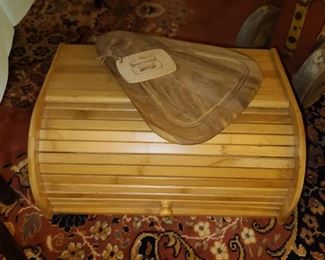 Wooden Bread Box