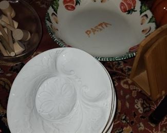 Ceramic Snack Plates