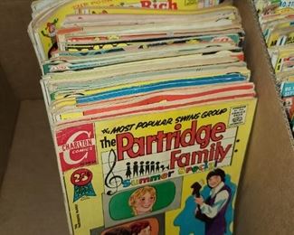 The Partridge Family, Sad Sack, Sabrina The Teenage Witch, & Others Comic Books