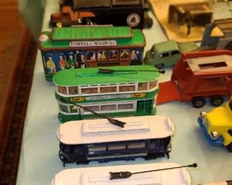 Vintage San Francisco Electric Cable Cars