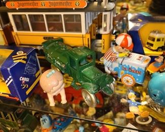 Vintage Tin Lithograph Ice Cream Truck