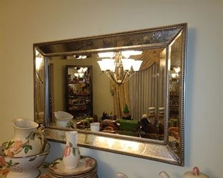 Silver Framed Mirror