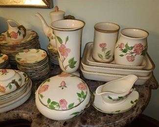 MASSIVE "Desert Rose" China Set By Franciscan
