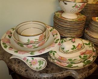 MASSIVE "Desert Rose" China Set By Franciscan