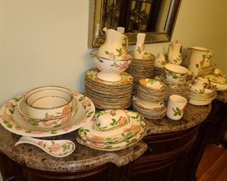 MASSIVE "Desert Rose" China Set By Franciscan