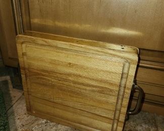 Mini Wooden Double Handled Cutting Board