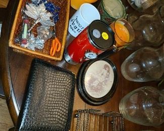 Assorted Kitchen Contents (Pots & Pans, Glassware, China, Crystal, Utensils, Etc.)