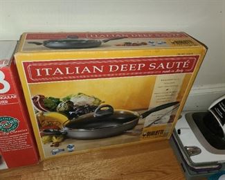 Brand New Italian Deep Saute Pan