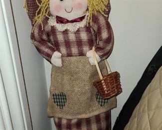 Doll Plastic Shopping Bag Holder