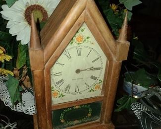 Vintage Seth Thomas Wooden Clock