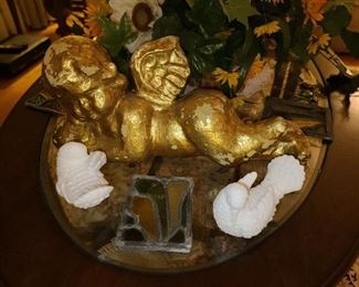 Gold Toned Cherub