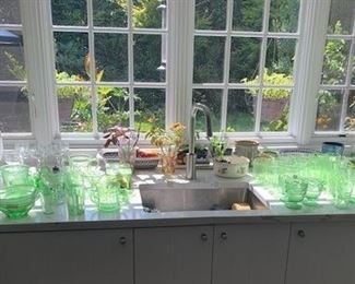 green glass / depression 