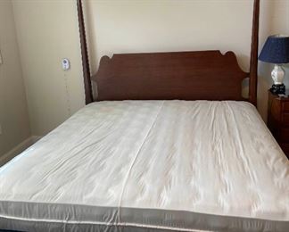 Benbow Four Poster Cherry Wood Bed