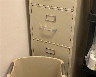 Filing Cabinet Trash Can Lot