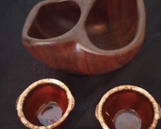 Hull Bowls Teak Serving Bowl