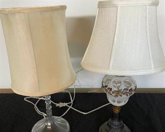 Small Glass Lamps