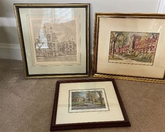 University of Pennsylvania Davidson College Prints