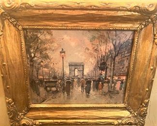 Small Paris art