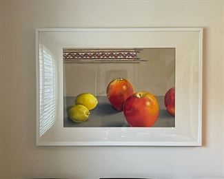 ORIGINAL ART BY BRUCE WITHERS "APPLES AND LEMONS"