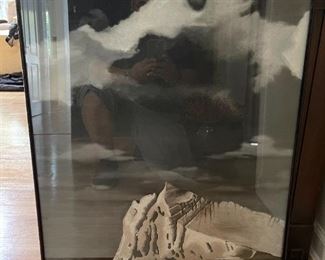 ORIGINAL ART BY BRUCE WITHERS "NORTH LIGHT"