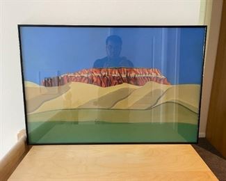 ORIGINAL ART BY BRUCE WITHERS "LA MESA ROJA"