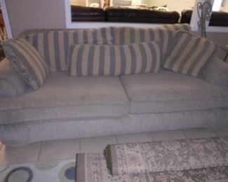 Fabric couch w/matching love seat & chair