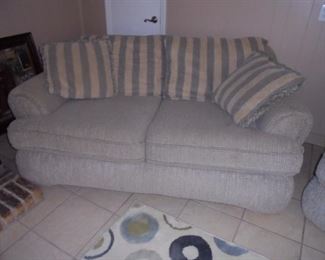 Fabric couch w/matching love seat & chair