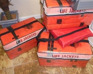 4 packages (16) of  life vests