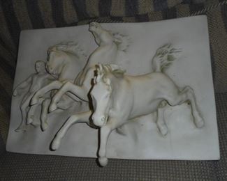 4-D Mustang horse wall hanging