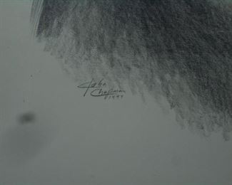 Matted/framed 'Head & Neck'  John Chapman 1997