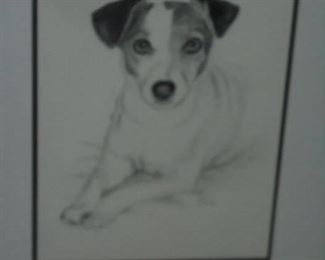 mat/frame Jack Russell  John Chapman  1996